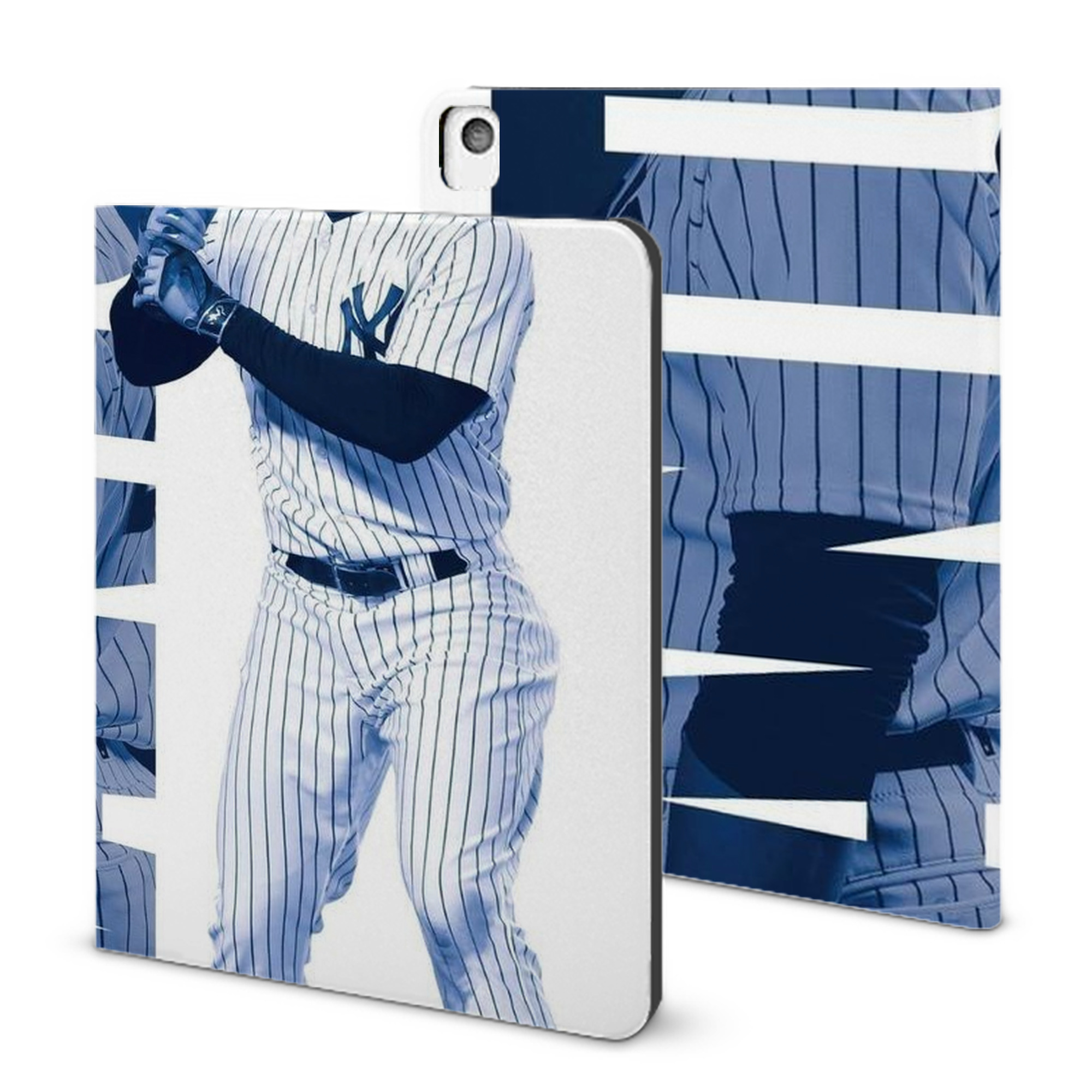 Giancarlo Stanton 34 IPad Book-Style Case With Pencil Slot – Slim PU & TPU Cover – Full Protection, Precise Fit, Water & Scratch Resistant